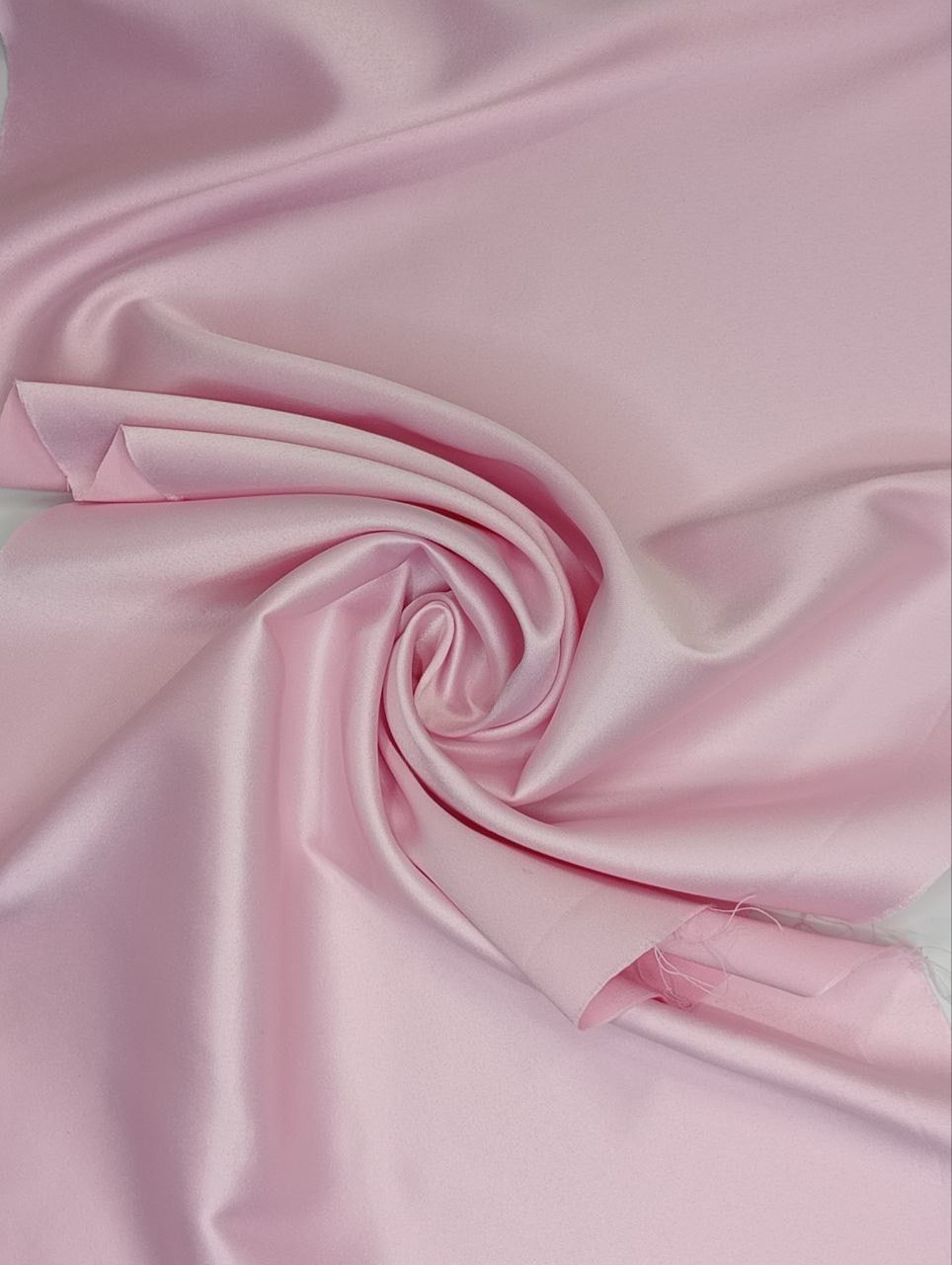 Pink Stretch Satin