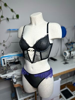 Vera Plunge Underwire Bra Pattern