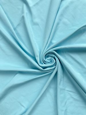 Blue Velvety Matte Microfiber