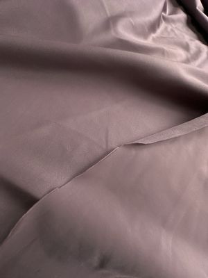Microfibre Taupe Fumé Brillante