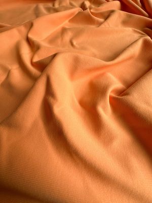 Soft Apricot Matte Microfiber – Ultra Stretch