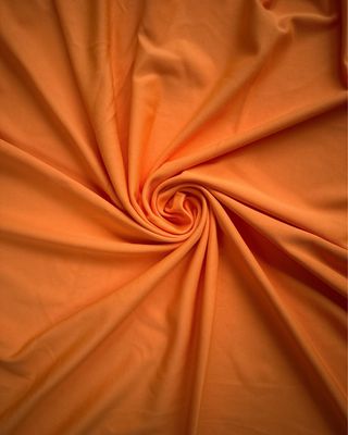 Orange Matte Stretch Microfiber 