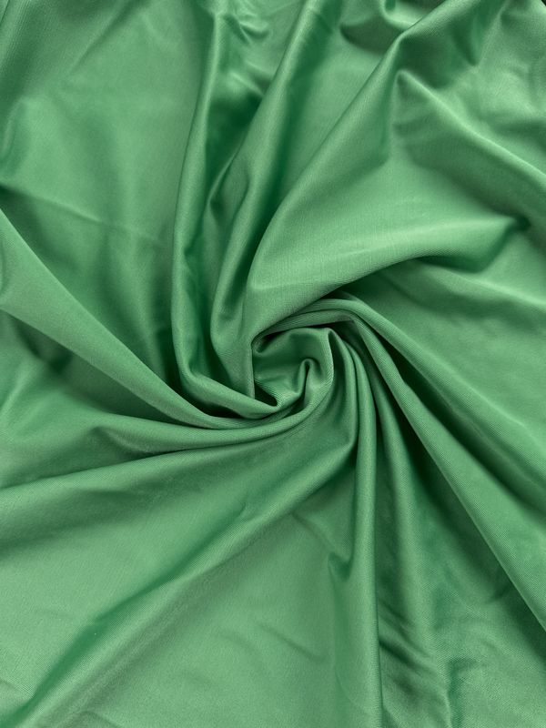 Microfibra Lucida Elasticizzata Verde Prato