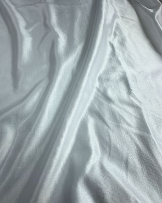 Warm white glossy 2-way stretch microfiber for lingerie sewing