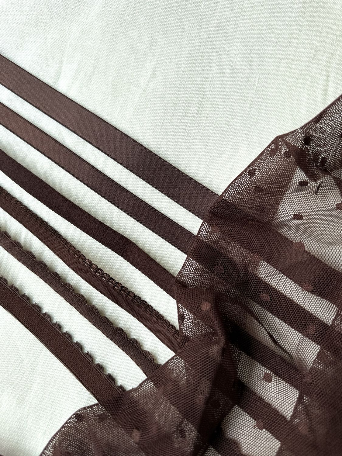 Chocolate Lingerie Elastics