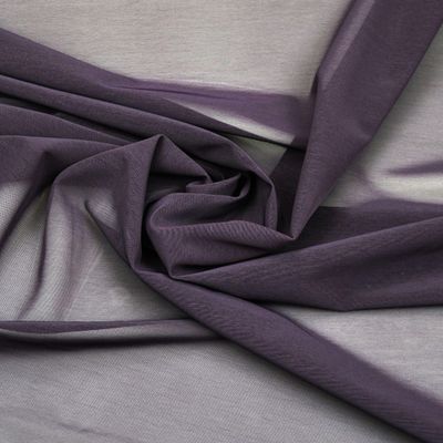 Dark purple stretch mesh fabric, 150cm (59.1") wide