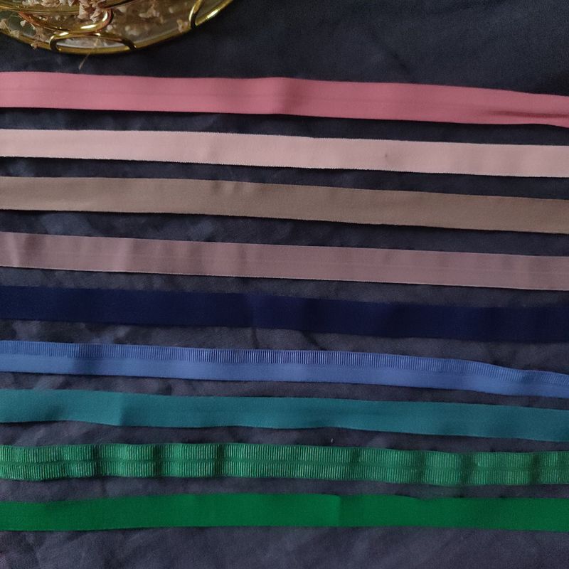 15mm Matte Fold Over Elastic