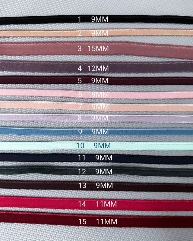 Elastic Piping Trim for Panties