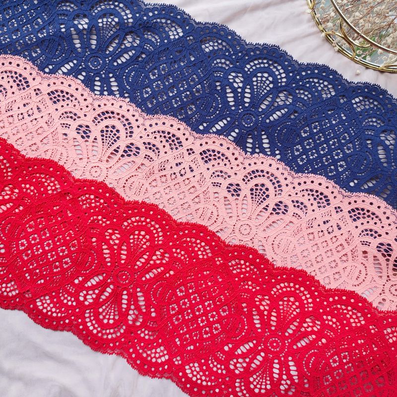Royal Blue Stretch Lace