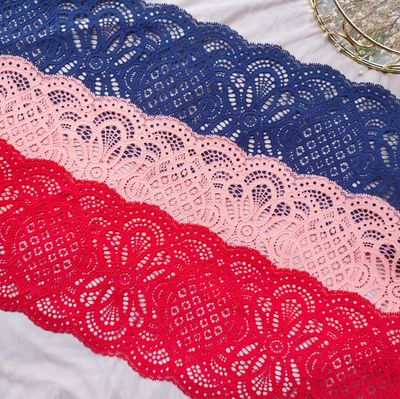 Royal Blue Stretch Lace