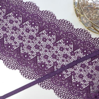 Dentelle extensible améthyste