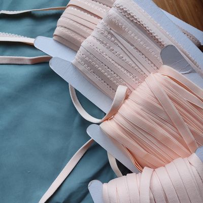 Peony Pink Lingerie Elastics