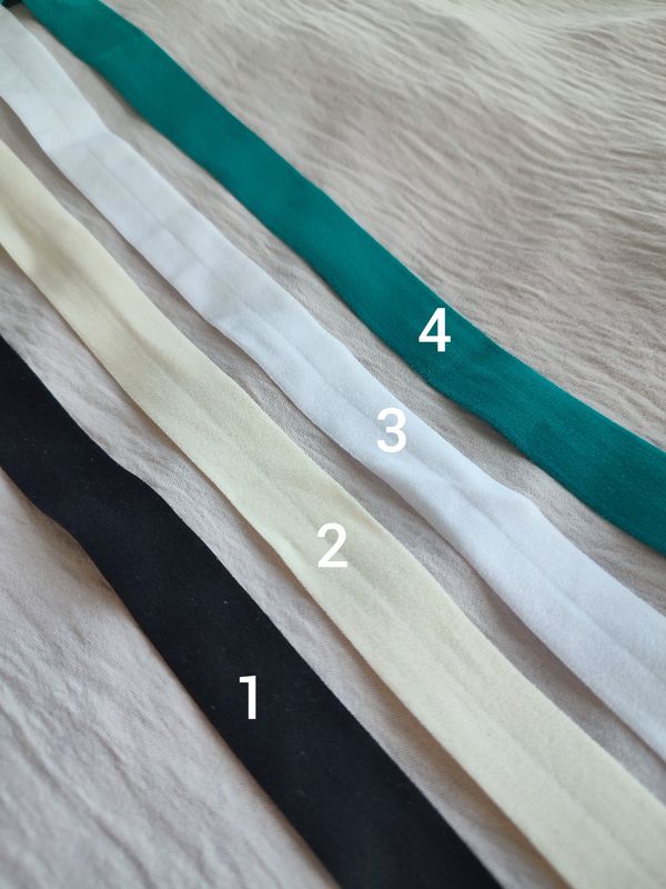 20mm Matte Fold Over Elastic