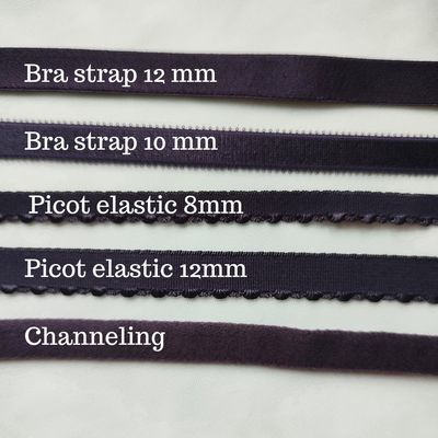 Elastici Lingerie Viola Scuro