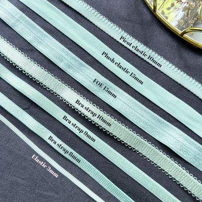 Tiffany Blue Lingerie Elastics