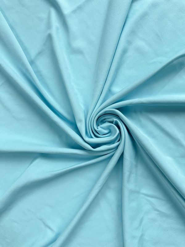 Blue Velvety Matte Microfiber