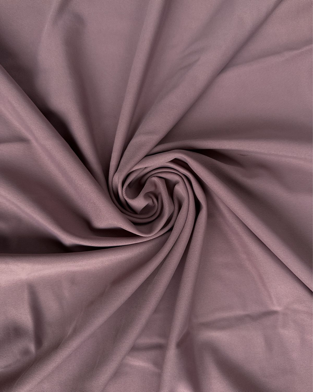 Muted dusty mauve matte stretch microfiber