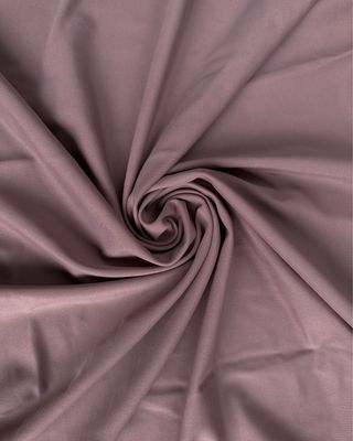 Muted dusty mauve matte stretch microfiber
