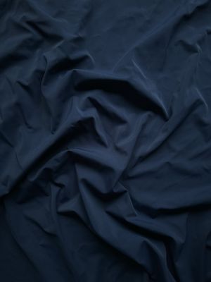 Deep Sea Blue Stretch Microfiber