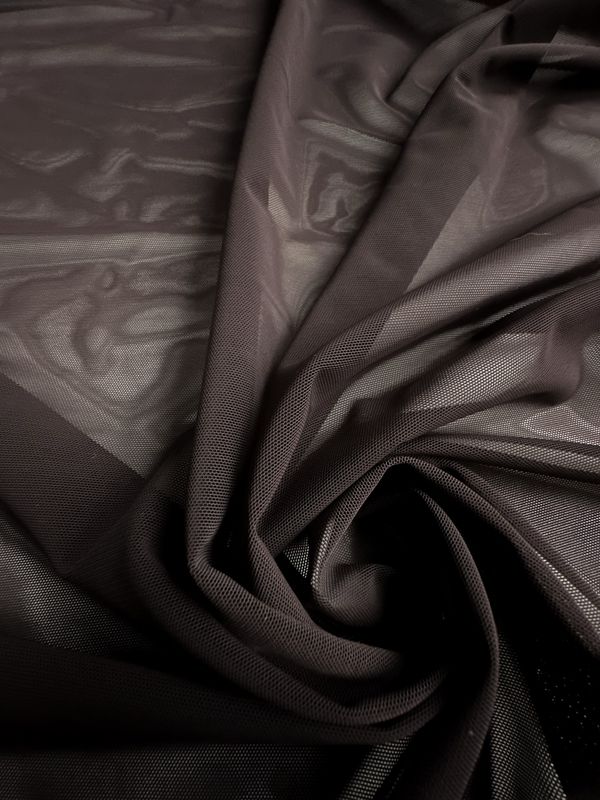 Rete elastica cioccolato scuro, larga 145cm (57.1")