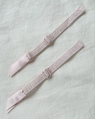 Pink Garter Suspender Straps – Adjustable (Pair)