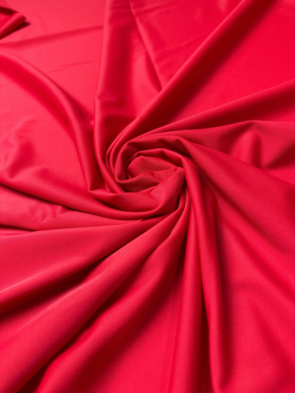 red 4 way stretch microfiber fabric for lingerie sewing