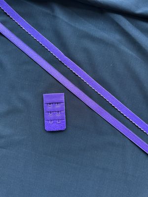 Purple Lingerie Elastic