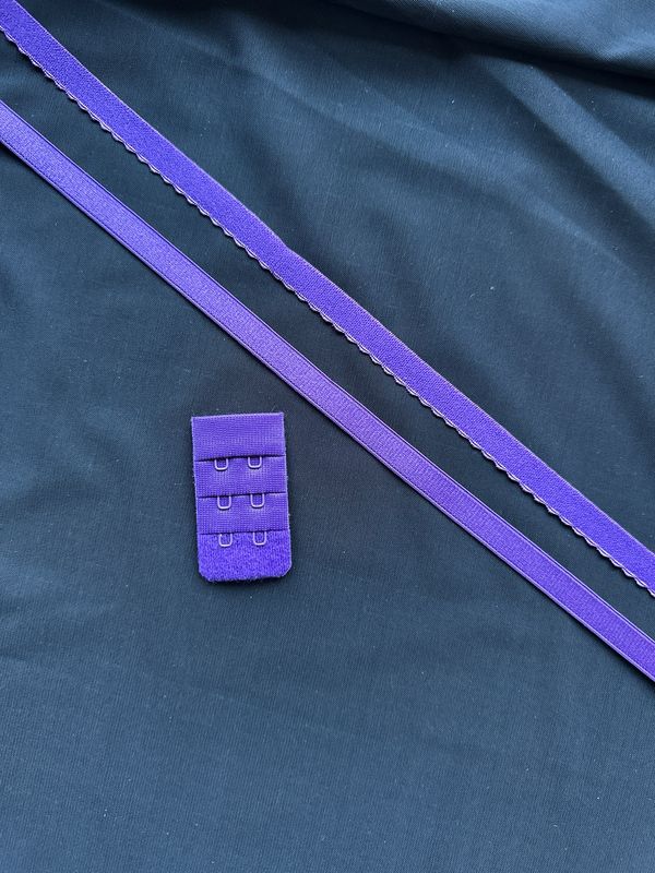Purple Lingerie Elastic