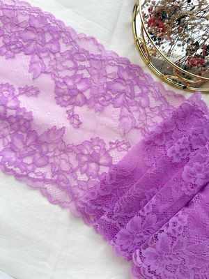 Soft Lilac Stretch Lace