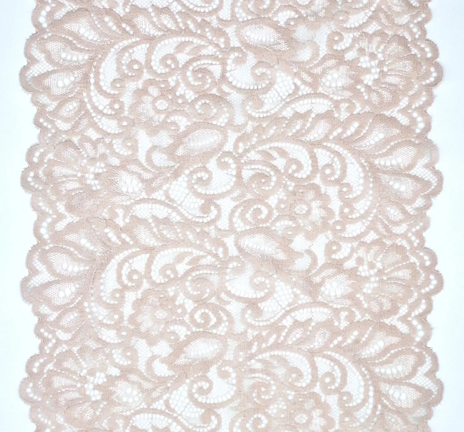Silver Peony lace
