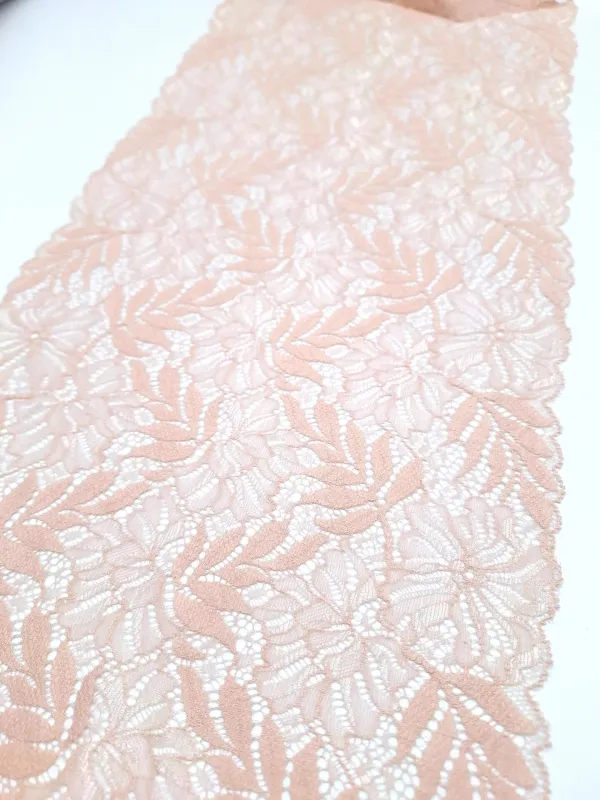 Silver Peony lace