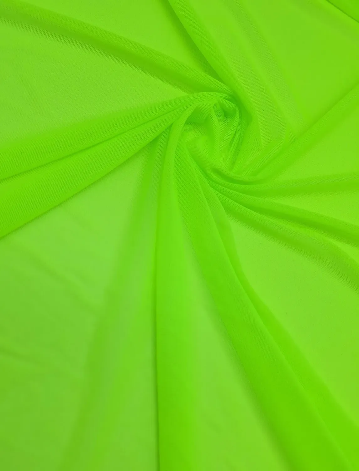 Green neon elastic mesh