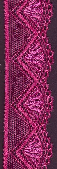 Fuchsia lace