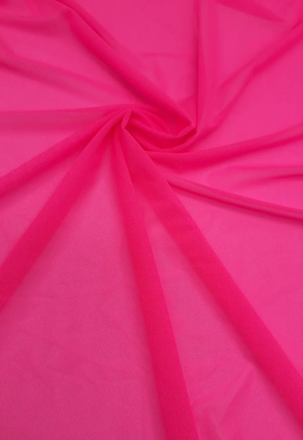 Pink neon elastic mesh