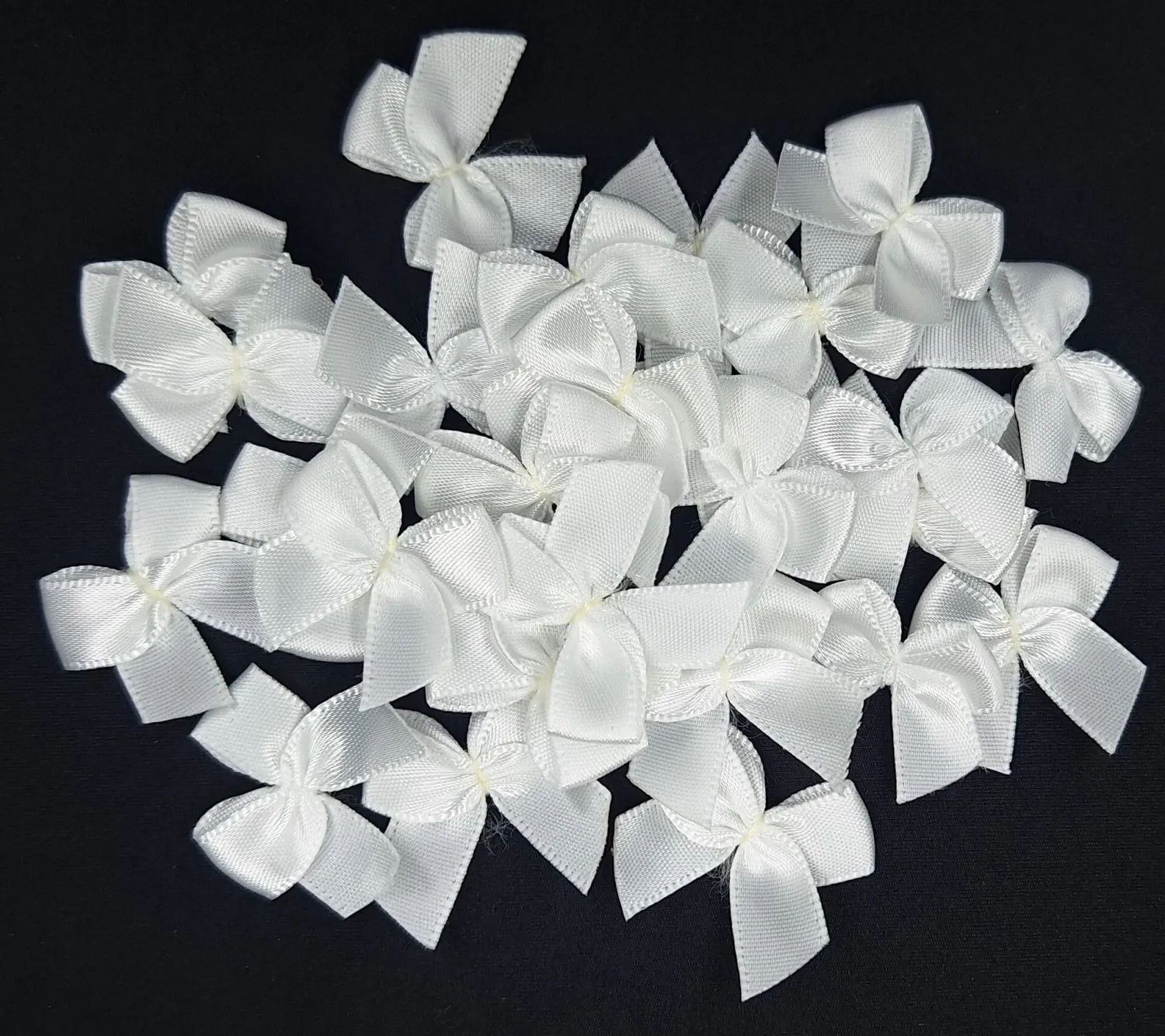 White Bows 50 pcs