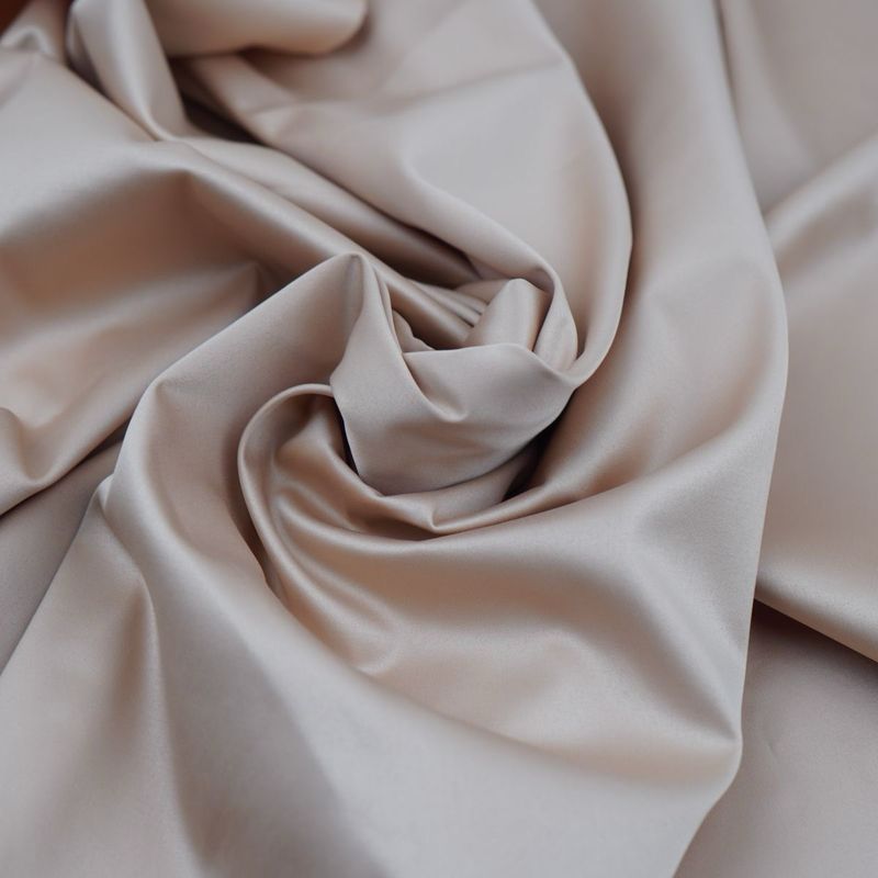 Stretch satin for lingerie 
