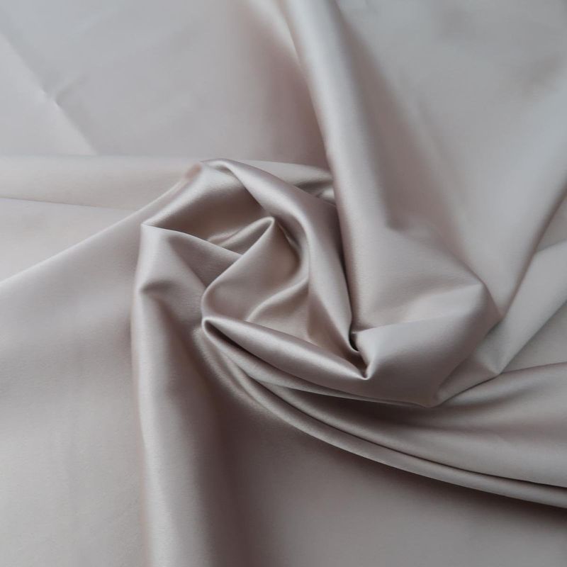 Stretch satin for lingerie