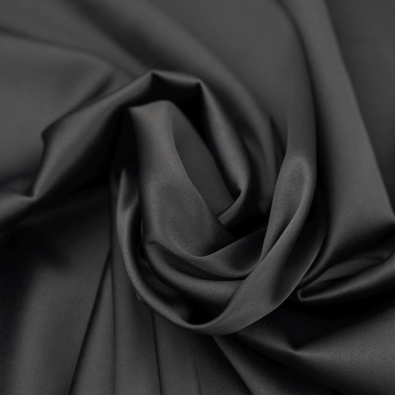 Stretch Grafit satin for lingerie