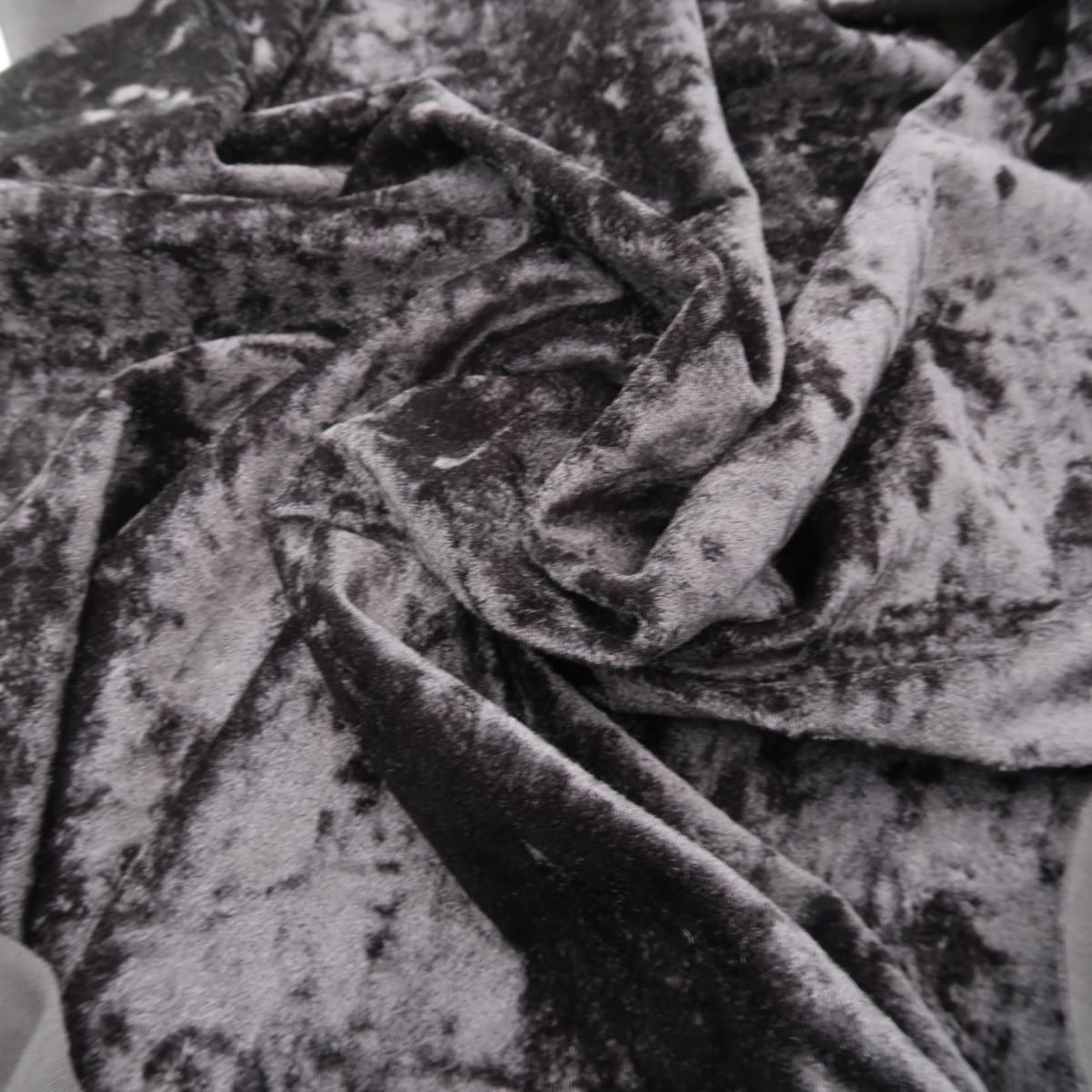 Stretch micro‑velvet Aldabra