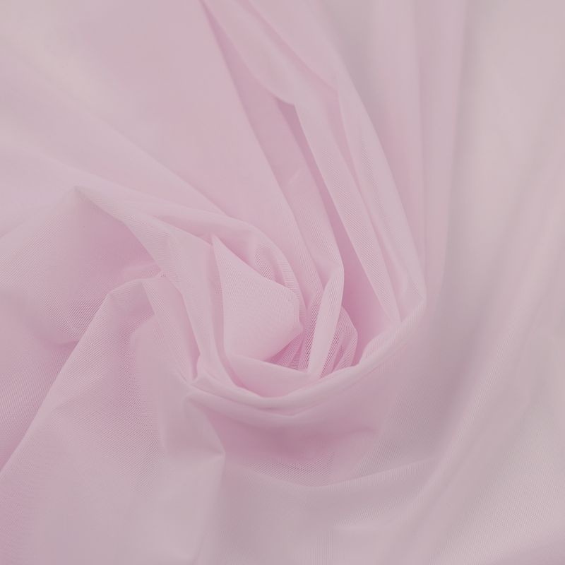 Pink elastic mesh