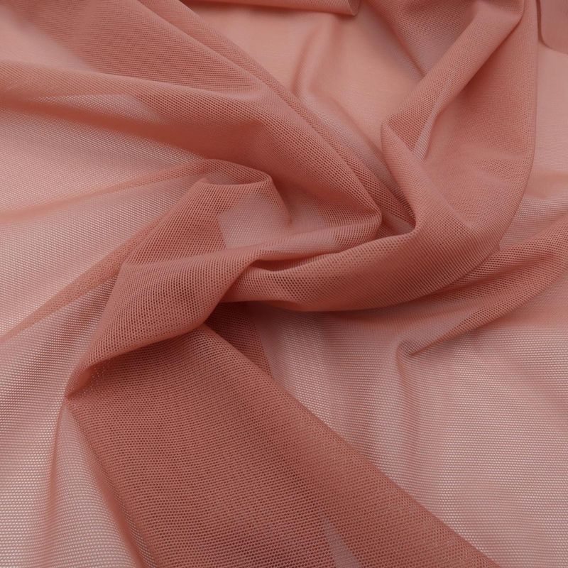 Coffee Cream elastic mesh