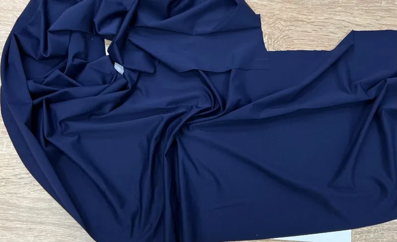 Dark Blue Microfiber 4 way stretch