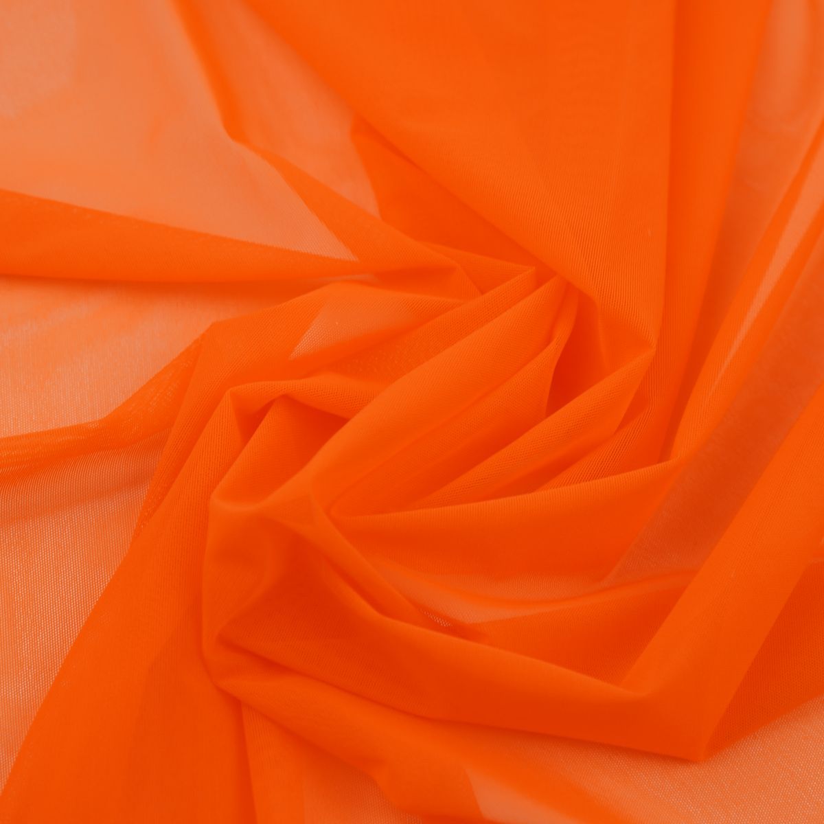 Orange elastic mesh
