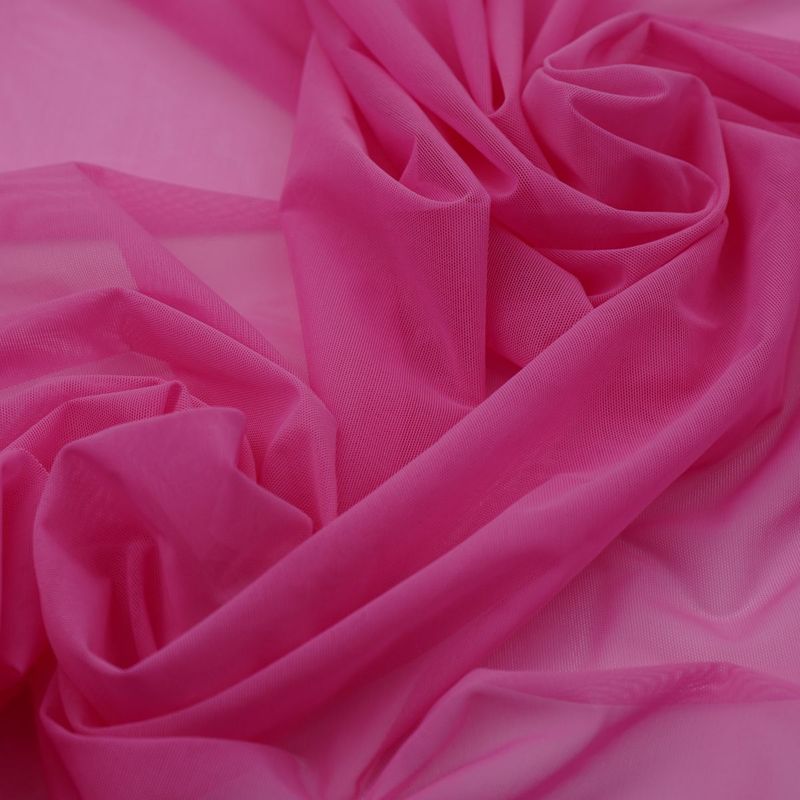 Pink elastic mesh