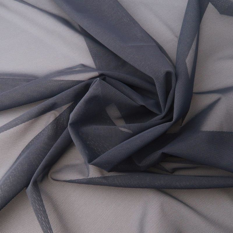 Dark Grey elastic mesh