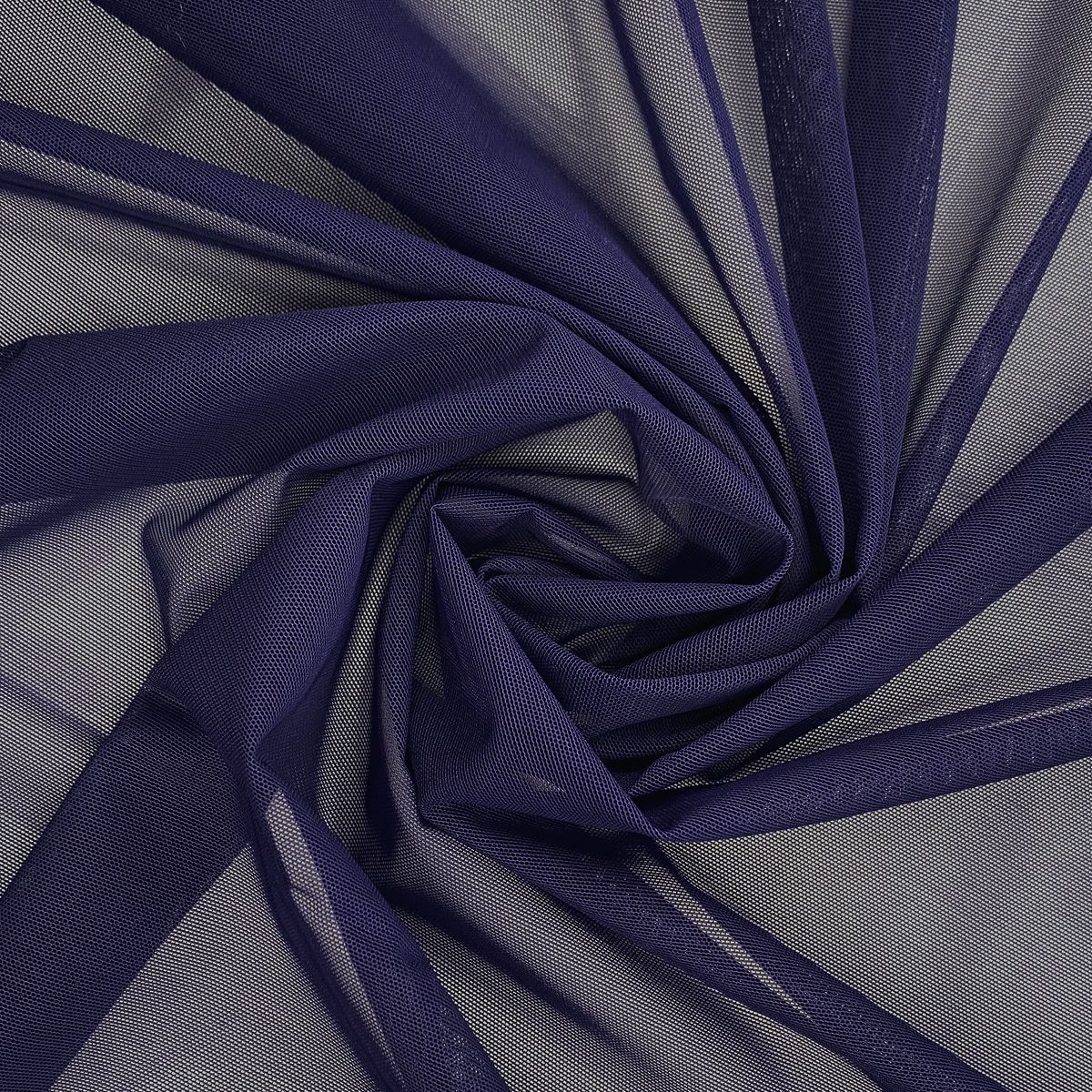 Dark Blue elastic mesh