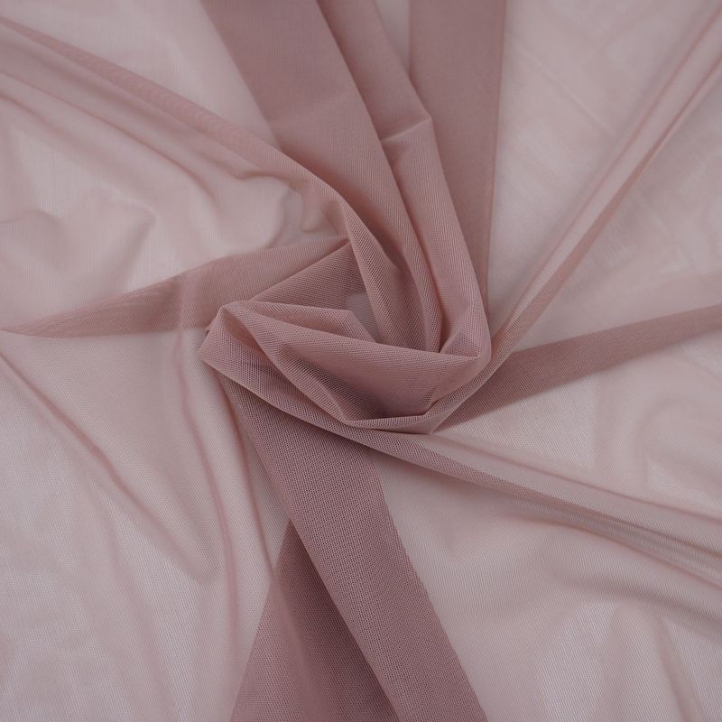 luxury Wood Rose Elastic mesh