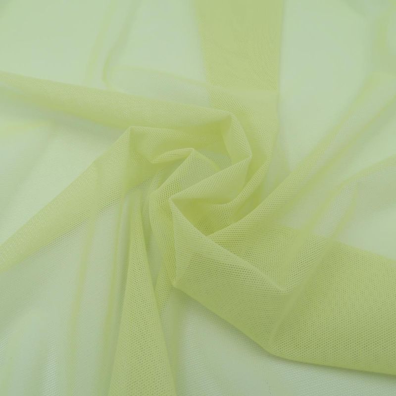 luxury Lemon Elastic mesh