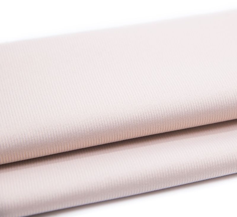 Silver Peony Trilobal Lingerie Fabric