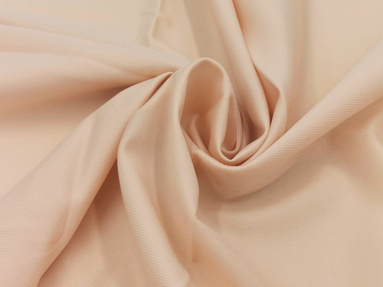 Beige Trilobal Lingerie Fabric